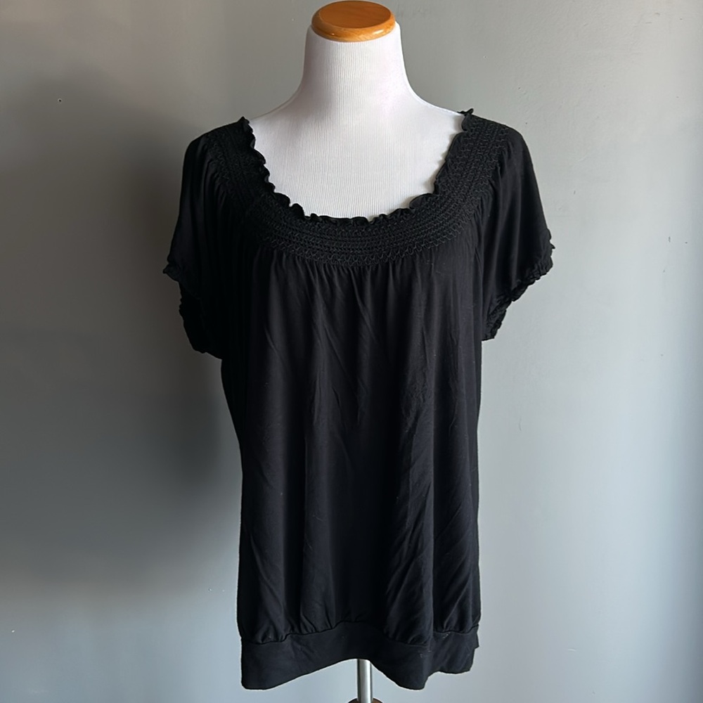Kate Hill XL Top Black